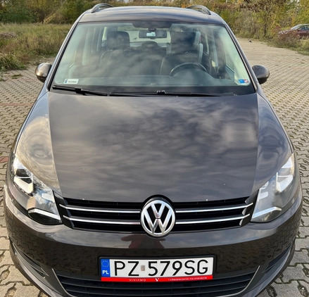 Volkswagen Sharan cena 44900 przebieg: 356780, rok produkcji 2014 z Poznań małe 154